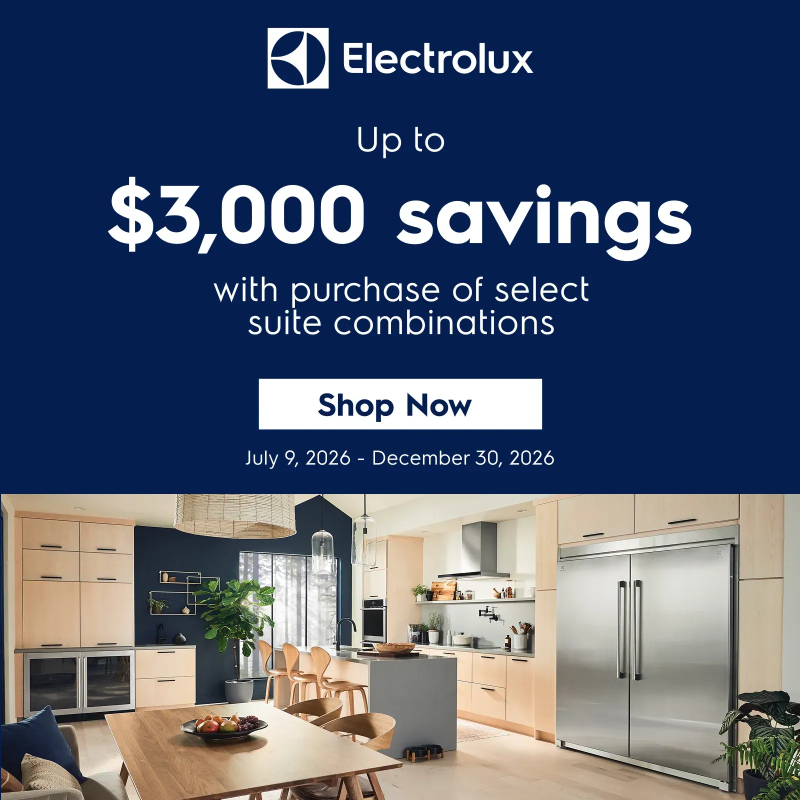Electrolux $3,000